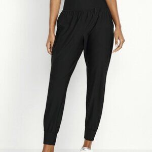 Old Navy Active Black Powersoft High Rise Jogger Athletic Pants Size XS